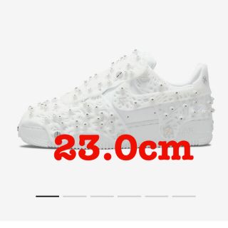 ナイキ(NIKE)のair force 1 swarovski white スワロフスキ　23(スニーカー)