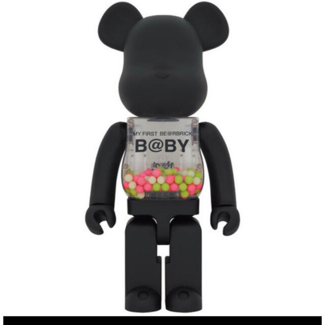 独創的 TOY MEDICOM - 1000% BLACK MATT B@BY FIRST MY BE@RBRICK