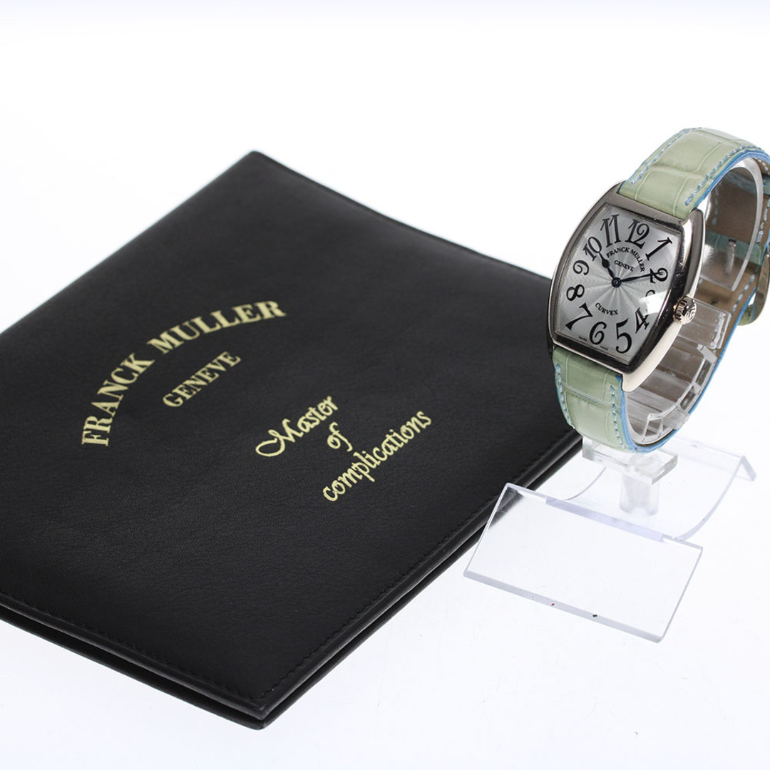 FRANCK MULLER(フランクミュラー)のフランクミュラー FRANCK MULLER 7502QZ トノーカーべックス K18WG クォーツ レディース 美品 保証書付き_654592【ev20】 レディースのファッション小物(腕時計)の商品写真