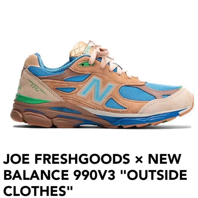 New Balance x Joe Freshgoods 990v3