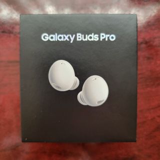 ギャラクシー(Galaxy)のgalaxy buds pro　ホワイト(ヘッドフォン/イヤフォン)