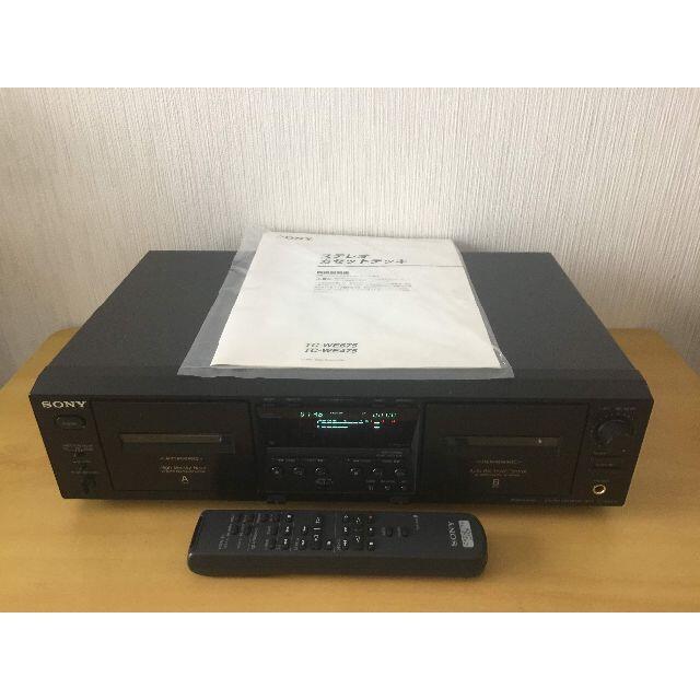 SONY TC-WE475 ツインリバースカセットデッキ horizonte.ce.gov.br