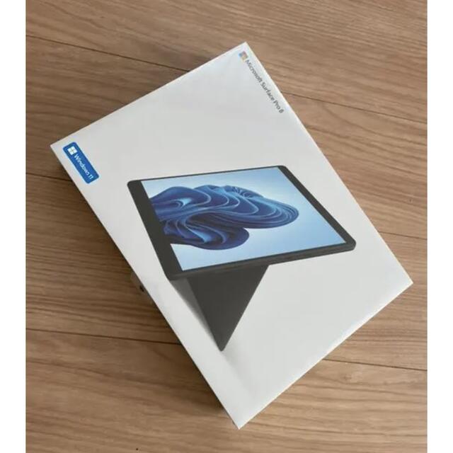 Microsoft(マイクロソフト)のMicrosoft Surface Pro８ i5 8GB 256GB 新品 スマホ/家電/カメラのPC/タブレット(ノートPC)の商品写真