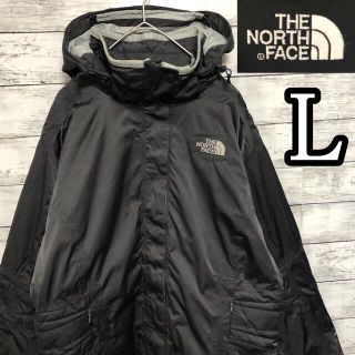 ザノースフェイス(THE NORTH FACE)のノースフェイス L マウンテンパーカー チャコールグレー アウター HYVENT(ナイロンジャケット)