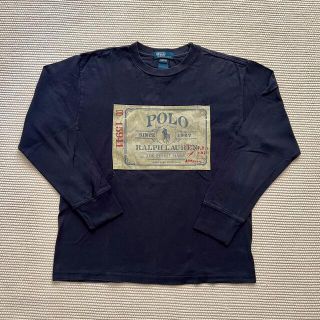 ポロラルフローレン(POLO RALPH LAUREN)の【専用】ラルフローレン 長袖Tシャツ S(8/10)140  青褐(Tシャツ/カットソー)