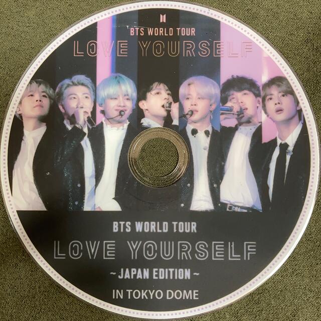 BTS WORLD TOUR LOVE YOURSELF 東京ドーム DVD  エンタメ/ホビーのDVD/ブルーレイ(アイドル)の商品写真