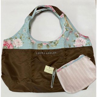 ローラアシュレイ(LAURA ASHLEY)のローラアシュレイエコバッグポーチ付き(エコバッグ)