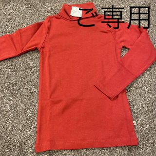 ボンポワン(Bonpoint)の【みーた0401様 ご専用】outlet ボンポワン タートルネック 赤系 6a(Tシャツ/カットソー)