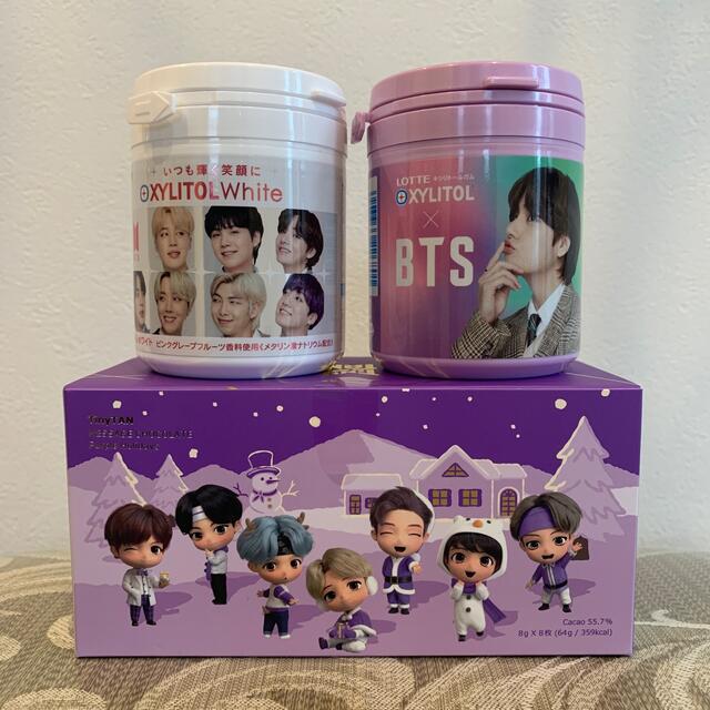 BTS キシリトールボトル Vテテ メッセージチョコ 3個セット