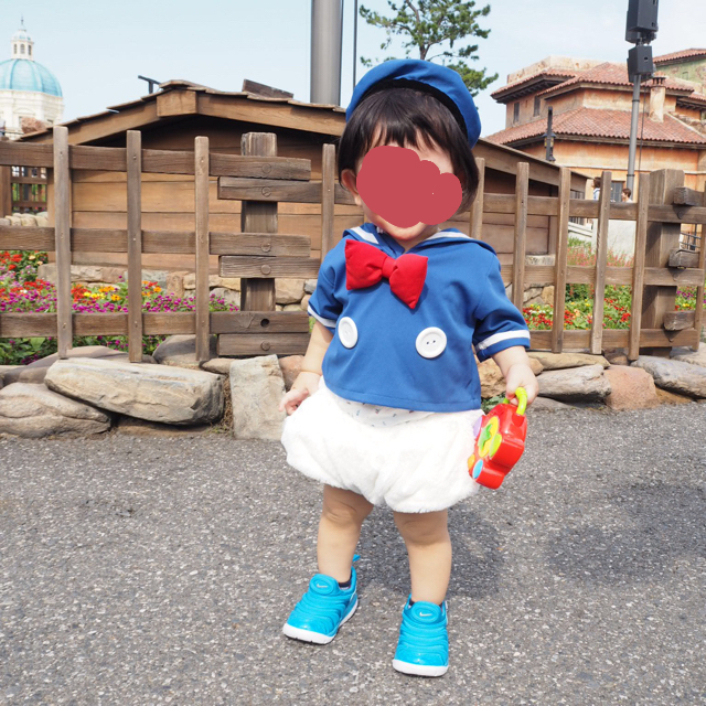 コスプレ ドナルド ベビー 80㎝〜 - ロンパース コスプレ ドナルド ベビー 80㎝〜 - ロンパース