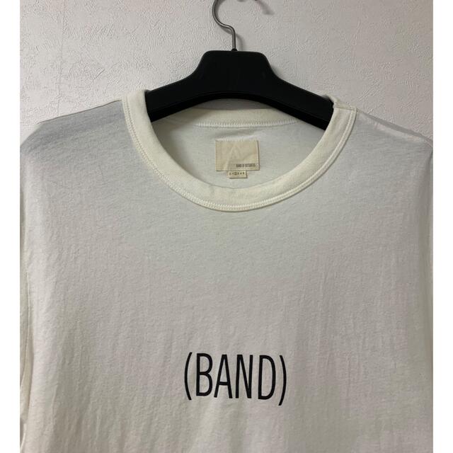 BAND OF OUTSIDERS(バンドオブアウトサイダーズ)のバンドオブアウトサイダーズ　(BAND)ロゴ　Tシャツ　カットソー　ロンハーマン メンズのトップス(Tシャツ/カットソー(半袖/袖なし))の商品写真