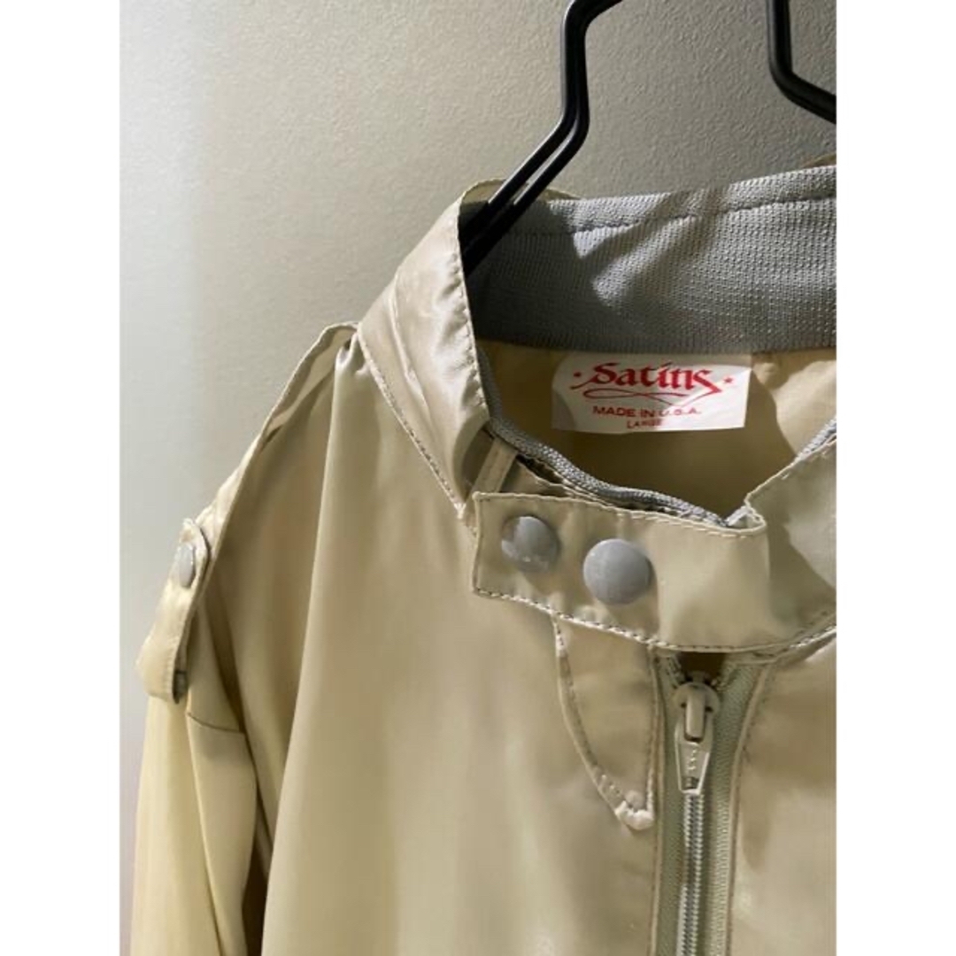 古着 ビンテージ 70s USA シルバー ジャケット 馬 ギラギラ 古着 ビンテージ 70s USA シルバー ジャケット 馬 ギラギラ