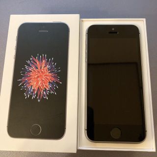 アイフォーン(iPhone)の【超美品】iPhone SE 32GB 第一世代　SILVER SIMフリー(スマートフォン本体)