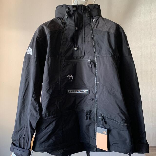 THE NORTH FACE(ザノースフェイス)の新品　ノースフェイス　steep tech スティープテック　ブラック　 メンズのジャケット/アウター(ミリタリージャケット)の商品写真