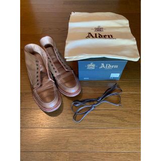 オールデン(Alden)のAlden オールデン 8D ナチュラル クロムエクセル スエード コンビ(ブーツ)