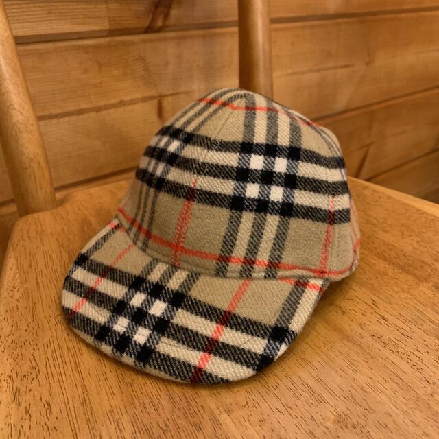 BURBERRY(バーバリー)の美品　バーバリー　キャップ　帽子　グッチ　Burberry フェンディ キッズ/ベビー/マタニティのこども用ファッション小物(帽子)の商品写真