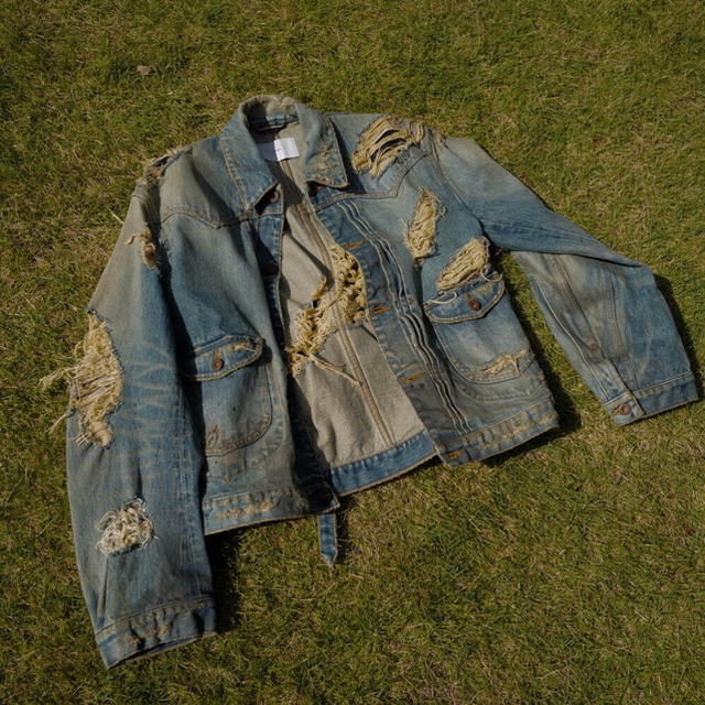 sugarhill BEAMS 別注 Clash Denim Jacket Gジャン/デニムジャケット sugarhill BEAMS 別注 Clash Denim Jacket Gジャン/デニムジャケット