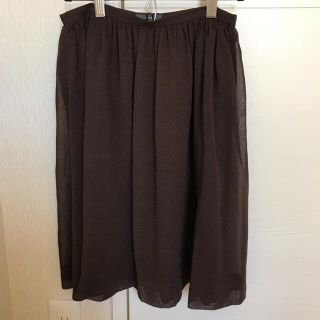 イエナ(IENA)の【再値下げ】レディース  シフォンスカート (ひざ丈スカート)