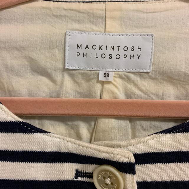 MACKINTOSH PHILOSOPHY(マッキントッシュフィロソフィー)の美品　マッキントッシュフィロソフィー　　38 ジャケット レディースのジャケット/アウター(ノーカラージャケット)の商品写真