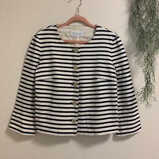 マッキントッシュフィロソフィー(MACKINTOSH PHILOSOPHY)の美品　マッキントッシュフィロソフィー　　38 ジャケット(ノーカラージャケット)