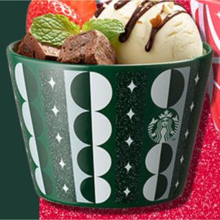 スターバックスコーヒー(Starbucks Coffee)のヤクルト5855様専用！Starbucksクリスマス☆ミニカップ緑・赤セット☆(ノベルティグッズ)