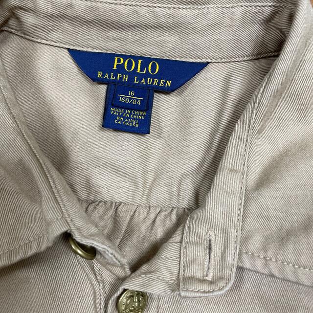 POLO RALPH LAUREN(ポロラルフローレン)の正規品。ラルフローレンワンピース　ベルト付き キッズ/ベビー/マタニティのキッズ服女の子用(90cm~)(ワンピース)の商品写真