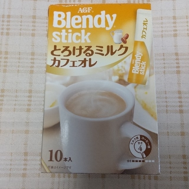 AGF(エイージーエフ)のブレンディ とろけるミルクカフェオレ10本 食品/飲料/酒の飲料(コーヒー)の商品写真