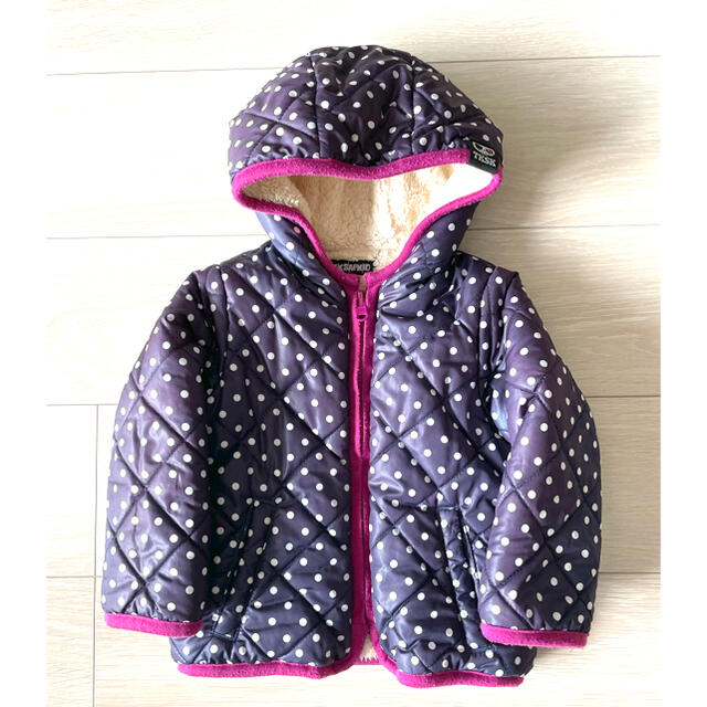 THE SHOP TK(ザショップティーケー)のリバーシブルアウター　ジャンパー キッズ/ベビー/マタニティのキッズ服女の子用(90cm~)(ジャケット/上着)の商品写真