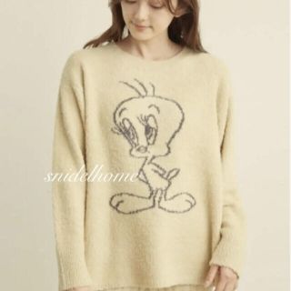 SNIDEL - スナイデルホーム Tweety インターシャニットプルオーバー