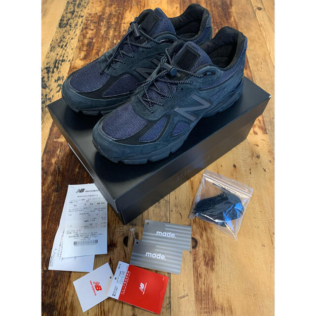 代引き人気 balance 【着用1回】New - Balance New JJJJound 27.5 v4