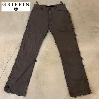 グリフィン(GRIFFIN)のGRIFFIN 2000ss “Blade Cut” Crust Pants(ワークパンツ/カーゴパンツ)