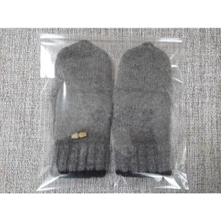 ムジルシリョウヒン(MUJI (無印良品))のMitten Gloves ミトン グローブ　半指手袋　美品♪♪(手袋)