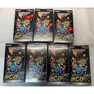 ポケモンカードゲーム シャイニースターV 新品 7BOX ボックス シュリンク付