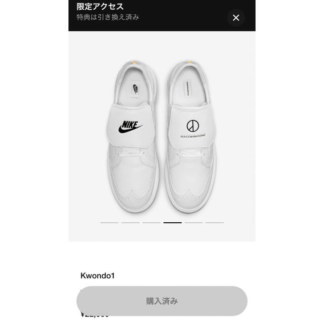 Nike Kwondo1  White 27.5cm