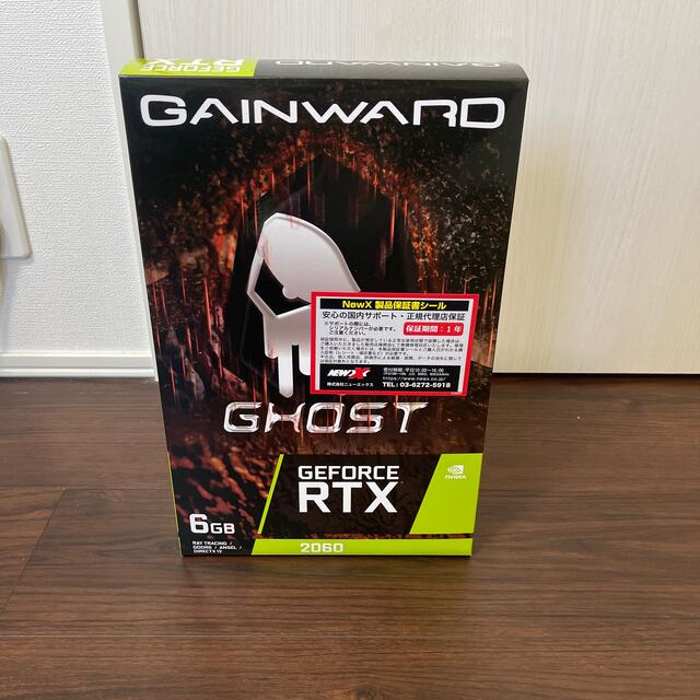 【新品未開封】GeForce RTX 2060 GHOST 6G GDDR6