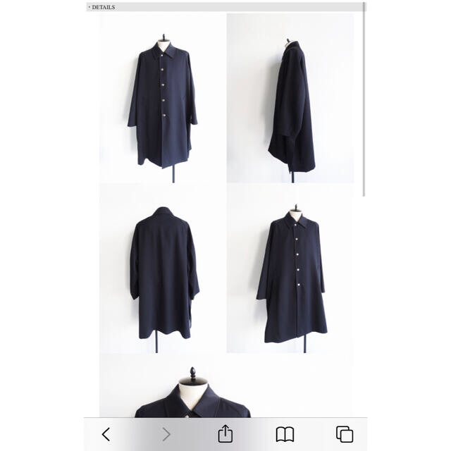 the clasik bal collar poncho 46 21ss コート 2