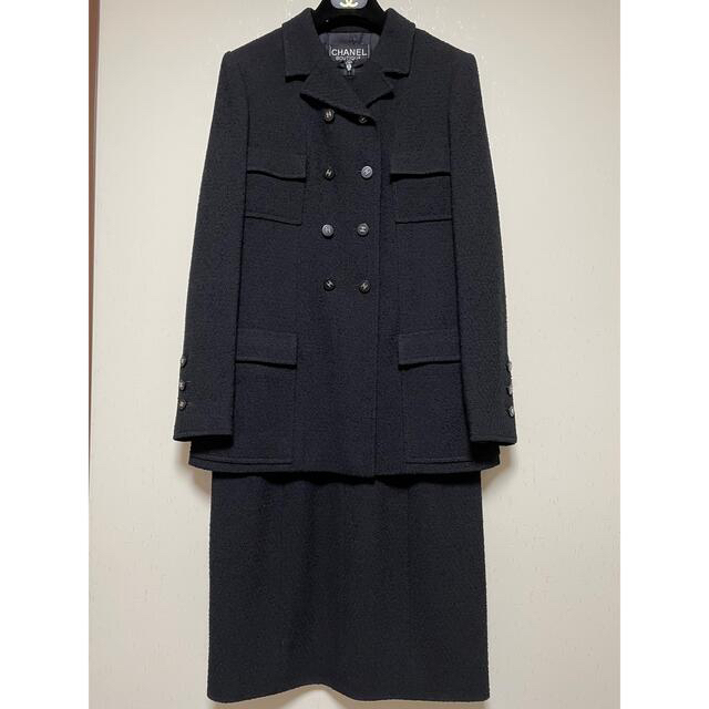 非常に高い品質 シャネル - CHANEL ジャケット 正規品 美品 40 黒