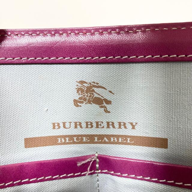 BURBERRY BLUE LABEL(バーバリーブルーレーベル)のバーバリーブルーレーベル　トートバッグ　ブラウン レディースのバッグ(トートバッグ)の商品写真