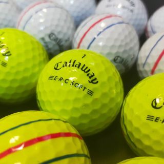 キャロウェイ(Callaway)の【美品】'21E.R.C ソフト 20球 キャロウェイ ロストボール ゴルフボー(その他)