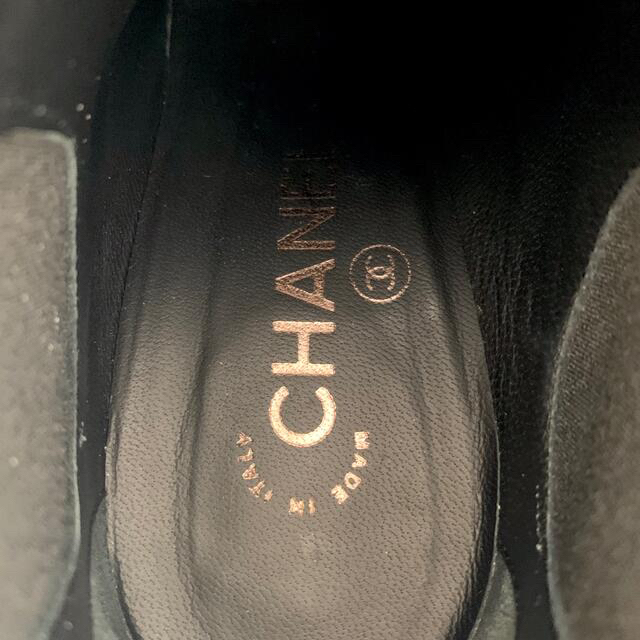 CHANEL サイドゴアブーツ CHANEL サイドゴアブーツ