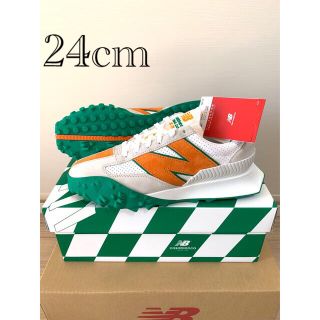 ニューバランス(New Balance)のカサブランカ × ニューバランス XC-72 オレンジ/グリーン  24.0cm(スニーカー)