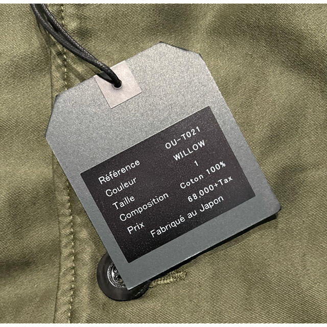 超目玉! MANTEAU 【新品未使用】OUTIL UZES MANTEAU size2 UZES