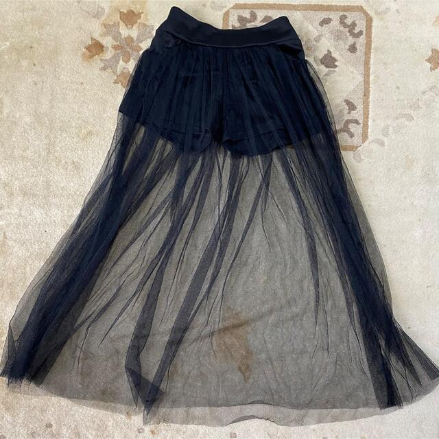 INGNI(イング)の【値下げ】ペチコート ブラック レディースのスカート(ロングスカート)の商品写真