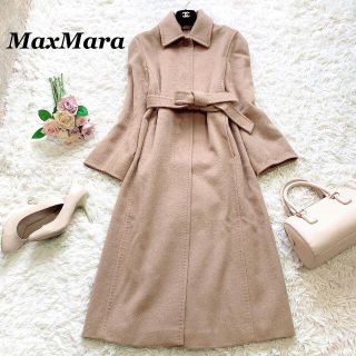 最終価格美品Maxmaraコート　春秋用　42