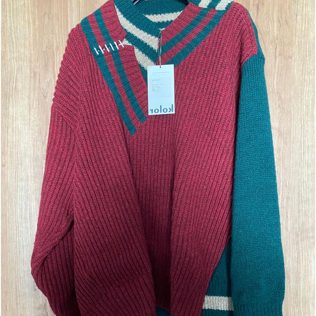 希少 kolor 19aw クレイジーパターンニット 希少 kolor 19aw クレイジーパターンニット