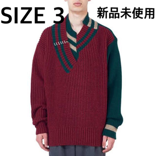 カラー ニット/セーター(メンズ)（レッド/赤色系）の通販 11点 | kolor 