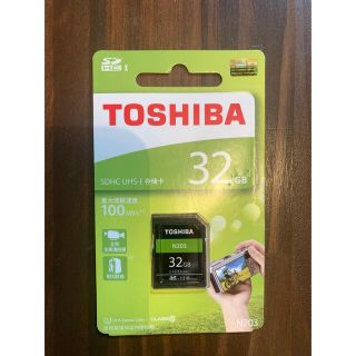 トウシバ(東芝)の【新品、未開封品】　東芝　SDHCカード　32GB(その他)