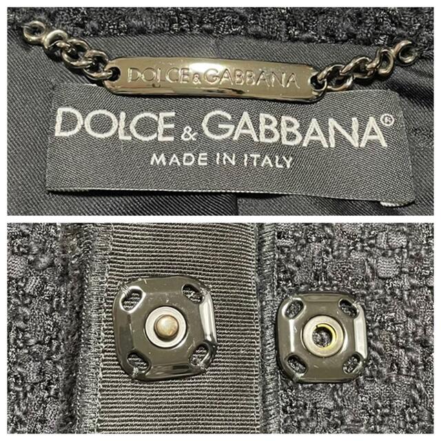 DOLCE&GABBANA - 本物 ドルチェ&ガッバーナ フリルパイピング