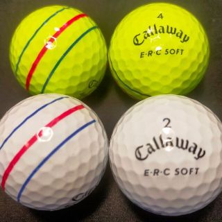 キャロウェイ(Callaway)の【美品】'19E.R.C ソフト 20球 キャロウェイ ロストボール ゴルフボー(その他)