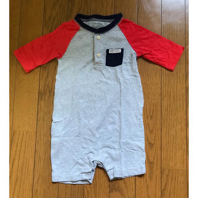 HYSTERIC MINI(ヒステリックミニ)のGAP ヒステリックミニ　ロンパース　70 80 2点 キッズ/ベビー/マタニティのベビー服(~85cm)(ロンパース)の商品写真